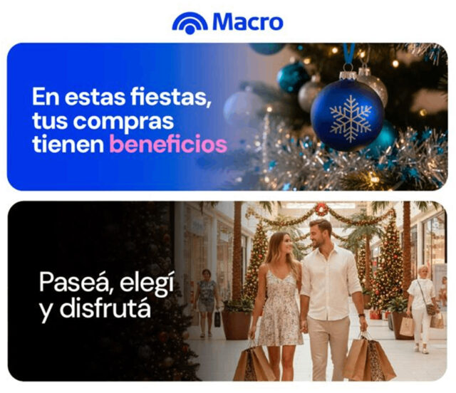 Banco Macro tiene los mejores beneficios en las fiestas de navidad y año nuevo